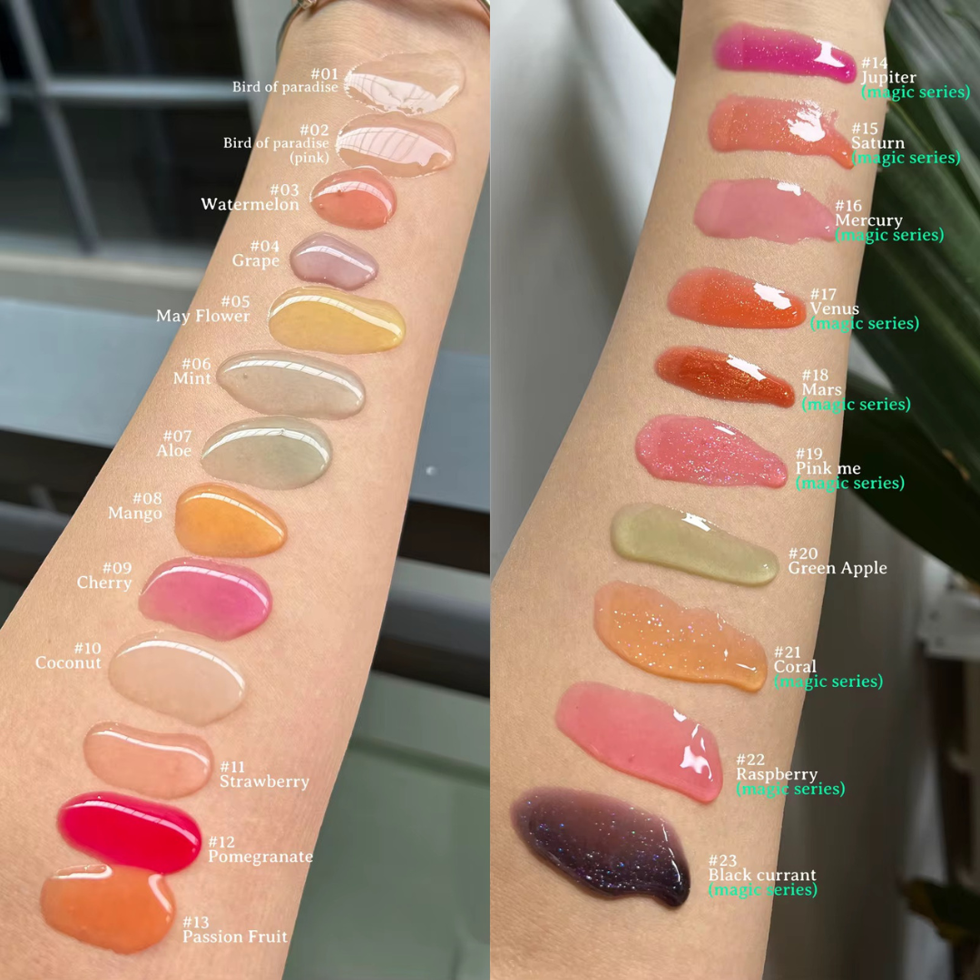 Luxury Cooling Tip Lip Gloss & Lip Oil Samples