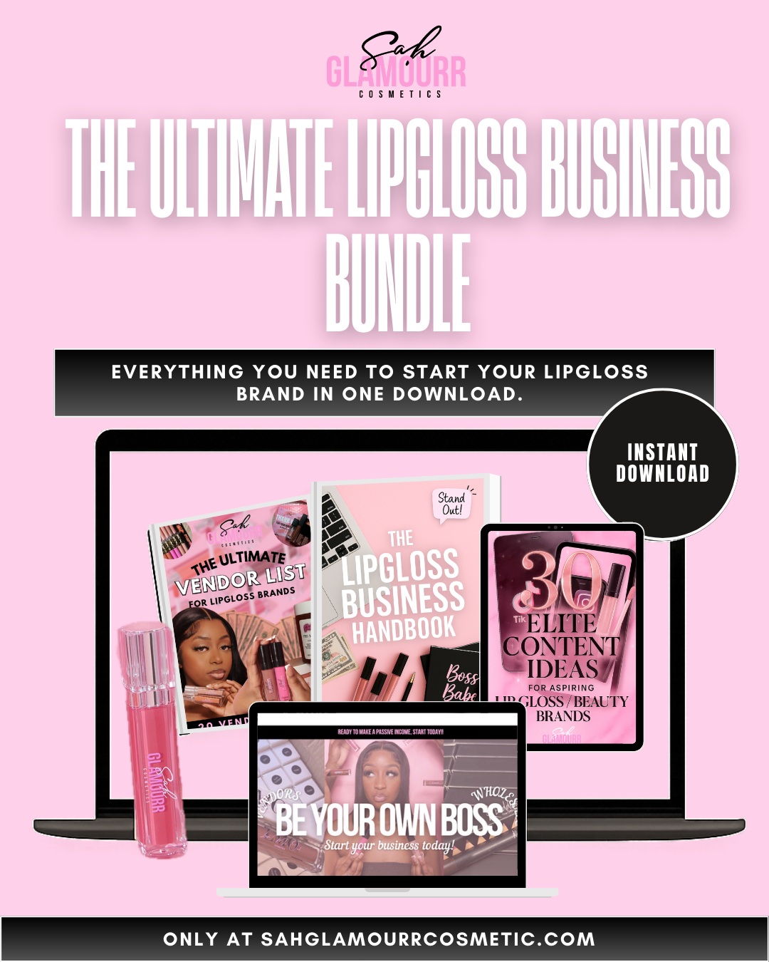 The Ultimate Digital Lip Gloss Business Bundle