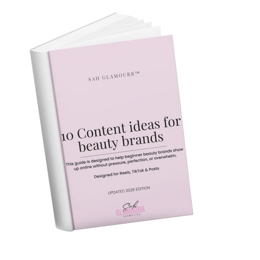 10 Cosmetic Business Content Ideas List ✨