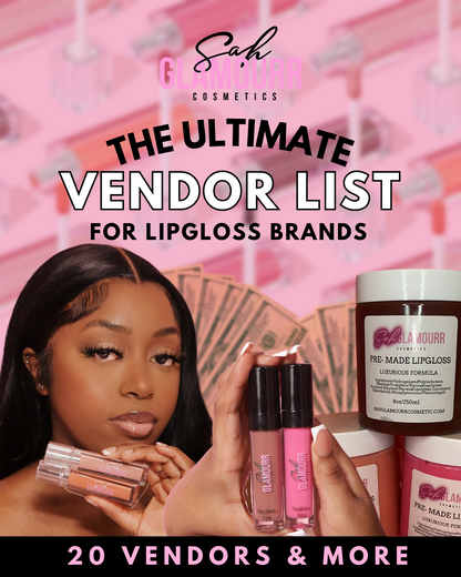 Ultimate Lipgloss vendor List